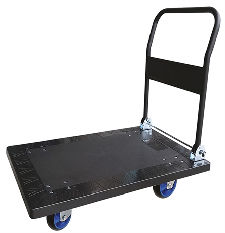 Chariot plastique avec dossier rabattable 300 kg